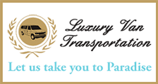 luxury van transfers logo