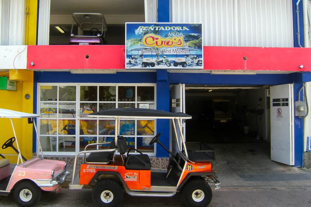 Ciro's Golf Cart Rentals Isla Mujeres Net