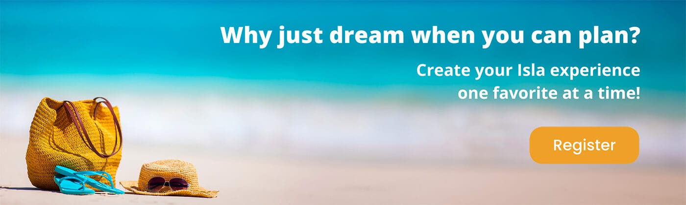 Create an account and save your Isla Mujeres favorite Places to Stay, Restaurants, Activities, Services and Events