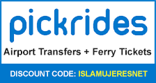 Pickrides logo Cancun airport transfers