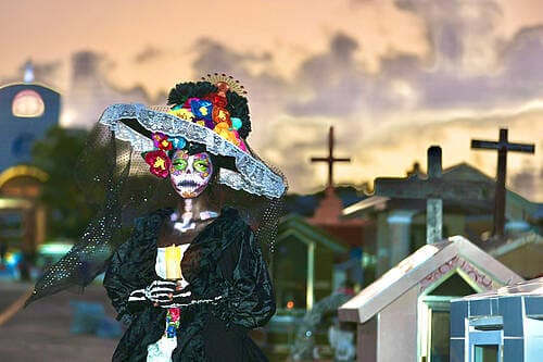 Diá de los Muertos - Isla Mujeres- Photo: H. Ayuntamiento de Isla Mujeres 