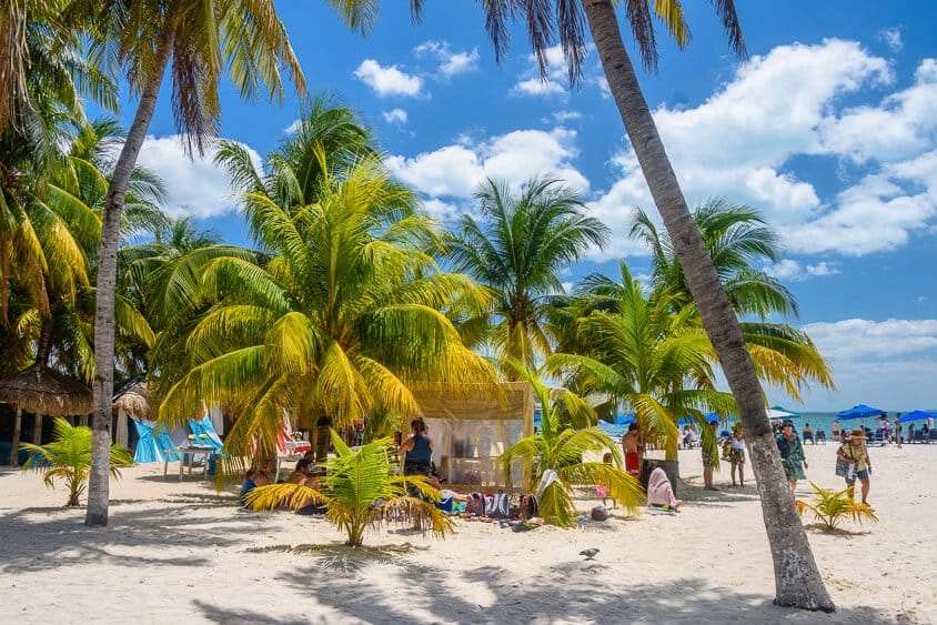 Cancun vs Isla Mujeres Beach