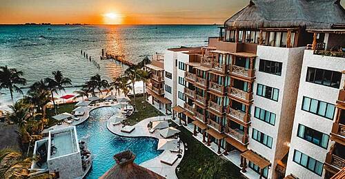 Amazing sunsets at Hotel Belo